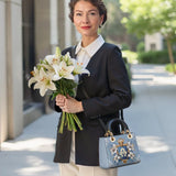 Catholight Sacred Devotion Lady Leather Bag