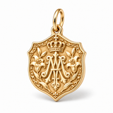 Catholight Regina Lily Monogram Charm