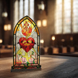 Catholight Sacred Heart Glow Candle Holder