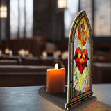 Catholight Sacred Heart Glow Candle Holder