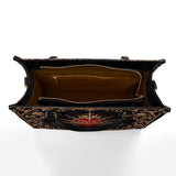 Catholight Flaming Sorrows Leather Bag