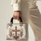 Catholight Faith & Florals Lady Leather Bag