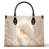 Borsa in pelle Devotion Halo Rosa Catholight