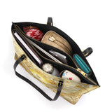 Catholight Wings of Serenity Leather Tote Bag