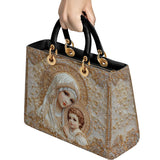 Catholight Heavenly Grace In Radiant Splendor Lady Leather Bag