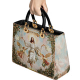 Catholight In God We Trust Lady Leather Bag