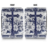 Catholight The Cross Amidst Blooming Faith Bible Cover