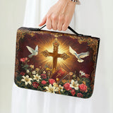 Catholight Radiance of the Cross Bible Cover