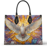 Catholight Holy Dove Radiance Leather Bag
