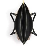 Catholight Roses of the Rosary Leather Tote Bag