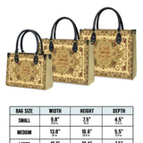 Borsa in pelle Catholight Salmo di Pace