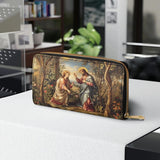 Catholight  Christ and Mary Magdalene Leather Wallet Purse
