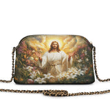 Catholight Resurrection Bloom Leather Crossbody Bag