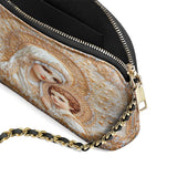 Catholight Heavenly Grace In Radiant Splendor Leather Crossbody Bag