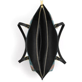 Catholight  Celestial Love Keeper  Leather Tote Bag