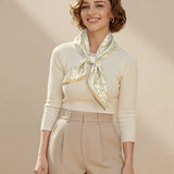 Catholight The Ave Maria Pattern Square Scarf