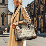 Borsa in pelle Catholight Faithful Blossom