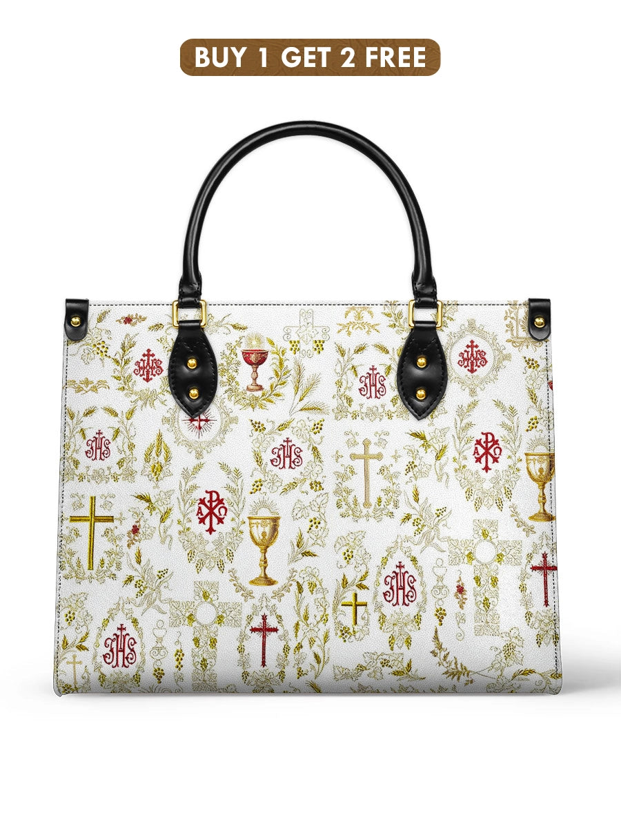 Catholight  The Timeless Faith Leather Bag