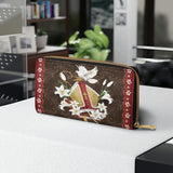 Catholight  Portafoglio in pelle della Grazia del Vescovo