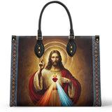 Catholight Una Testimonianza di Grazia e Compassione Borsa in Pelle
