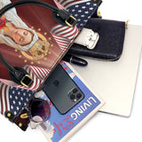 Catholight Our Lady Of America Leather Bag