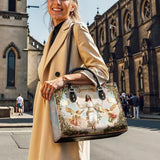 Borsa in pelle Catholight In Dio Ci Fidiamo