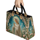 Catholight Lady Of Lourdes Lady Leather Bag