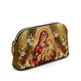 Catholight Mary, Mother of Hope Leather Crossbody Bag