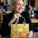 Catholight Catholight Wings of Serenity Lady Leather Bag