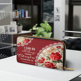 Portafoglio in pelle Catholight Blooming With Faith