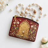 Catholight Eucharistic Majesty Leather Rosary Pouch