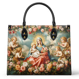 Borsa in pelle Catholight Halo Of Roses