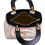 Catholight Sacred Serenity: The Madonna’s Tender Embrace Lady Leather Bag
