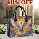 Catholight Holy Dove Radiance Leather Bag