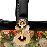 Catholight Halo Of Roses Lady Leather Bag