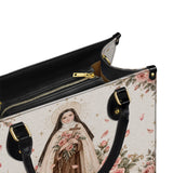 Catholight St. Thérèse of Lisieux Little Way Leather Bag