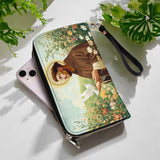 Catholight  Harmony of Saint Francis Leather Wallet Purse