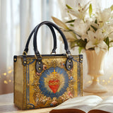 Borsa in pelle Catholight Sacro Cuore dell'Amore Divino
