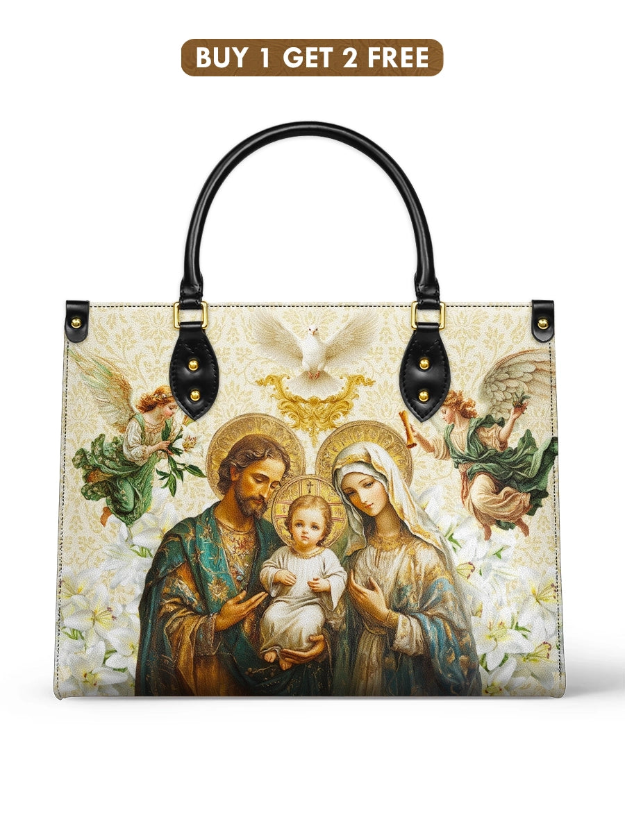 Borsa Sacra in Pelle della Santa Famiglia Catholight