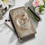 Catholight Grazia Celeste in Splendore Radioso - Portafoglio in Pelle