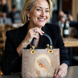 Catholight Rose Halo Devotion Lady Leather Bag