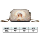 Catholight Eucharistic Grace Leather Crossbody Bag