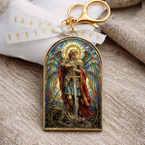 Catholight St. Michael the Archangel Victory Keychain