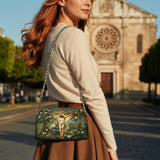 Catholight The Cross of Redemption Leather Crossbody Bag