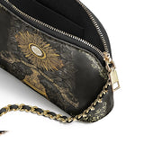 Catholight The Corpus Christi Elegance Leather Crossbody Bag