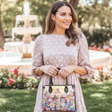 Borsa in pelle floreale della resurrezione Catholight