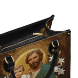 Catholight  Guardian of Faith and Purity Leather Bag