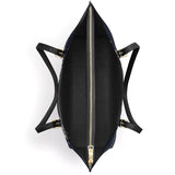 Catholight The Holy Spirit and Lily Devotional Leather Tote Bag