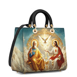 Catholight Trinity Divine The Holy Grace Lady Leather Bag