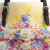 Catholight Floral Resurrection Leather Tote Bag